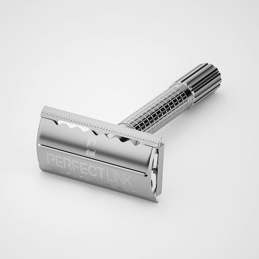 PERFECTLINK Shaving Razor with Double Edge Razor Blades