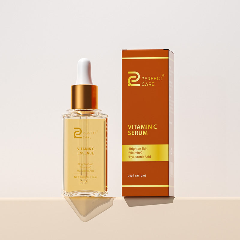 PERFECT CARE Vitamin C Face Serum - Hyaluronic Acid, Vit C-Anti Aging Facial Brightening Serum