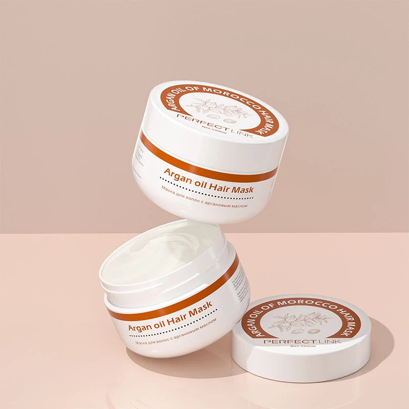 Perfectlink Morocco Argan Oil Hair Mask for Deep Repair and Smooth Hair