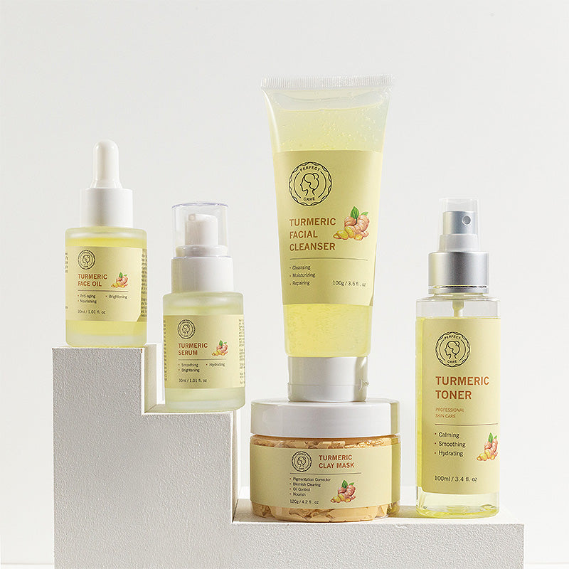 PERFECT CARE Turmeric Skincare Set Vitamin C Skin Set