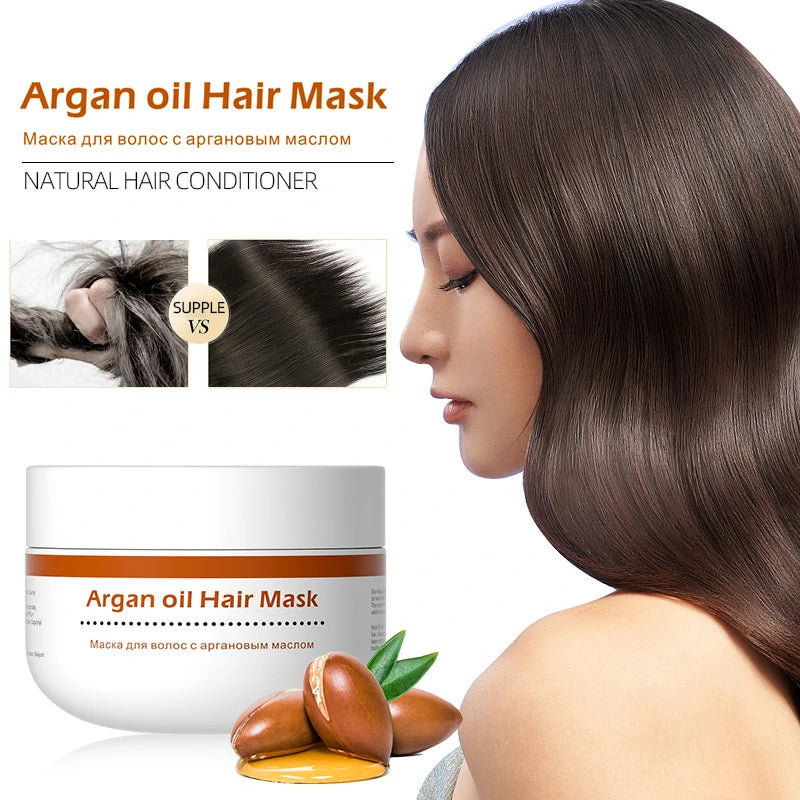 Perfectlink Morocco Argan Oil Hair Mask for Deep Repair and Smooth Hair